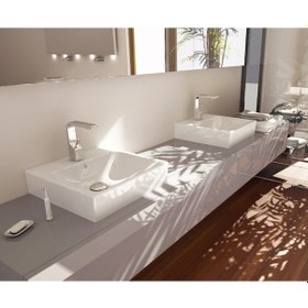 Resim Karen Banyo Fly Tezgah Üstü 48 x 48 CM Lavabo 