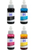 Resim OCP Epson T6721 T6724 Uyumlu Kartuş Mürekkebi 70ml Set 4 Renk 