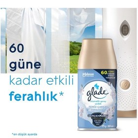 Resim Glade Otomatik Sprey Oda Kokusu Yedek Temiz Çarşaf Ferahlığı 269 ML 