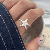 Resim Kadınlar için Ayarlanabilir Yıldız Balığı Açık Bilezik - Tatil Stili, Okyanus İlhamlı Tasarım, Çinko Alaşımlı, Plaj Günü ve Anneler Günü için Mükemmel Hediye, Günlük Aksesuar | Tatil Takıları | Çinko Alaşımlı Bilezik 