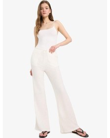 Resim DeFacto Coool Flare Fit Beli Lastikli Bürümcük Pantolon E9942AX25SMWT32 