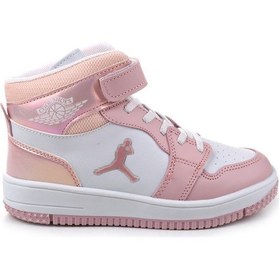 Resim Cool Haykat Cırtlı Basketbol Çocuk Spor Ayakkabı Pembe 