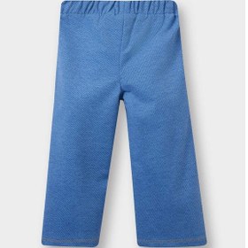 Resim Defacto Wide Leg Jean Görünümlü Mavi Kız Bebek Pantolon F3780a5/be394 Mavi 