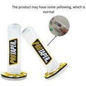 Resim Cloudstore Transparan Sarı 7/8" Evrensel Motosiklet Atv Dirençli Ve Ergonomik Tutamak Seti 