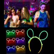 Resim Nessiworld Glow Taç Fosforlu Taç Karışık Renk 12 Adet 