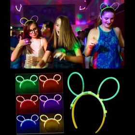 Resim Nessiworld Glow Taç Fosforlu Taç Karışık Renk 12 Adet 
