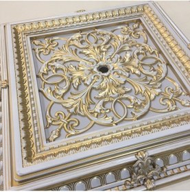 Resim DİECOR Led Döşenebilir Saray Tavan Avize Göbeği 