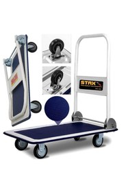 Resim STAXX POWER Koli Yük Paket Taşıma El Arabası Stx-175h 175 Kg Kapasiteli Katlanır Tablalı 