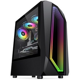 Resim Infinite Spacex5 3 RGB Fanlı Oyuncu ATX Bilgisayar Kasası 