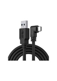 Resim Hyt-vr Oyun Konsolu Oculus Quest2 Bağlantı Kablosu Bilgisayar Vr Gözlük Dirsek Veri Kablosu - A'dan C'ye Siyah Tpe 