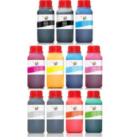 Resim QC Epson Stylus Pro WT7900 Uyumlu Yazıcı Mürekkep Seti 500ml 11 Renk 