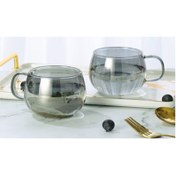 Resim Deli Glassware Borosilikat Cam Kupa - 410 ml 