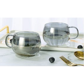 Resim Deli Glassware Borosilikat Cam Kupa - 410 ml 