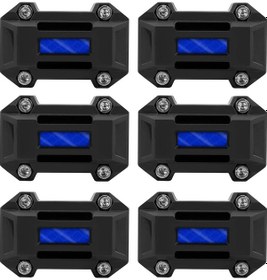 Resim 22/25/28mm Motosiklet Tampon Koruyucu Crash Barlar Blok Motor Koruma Evrensel Blue 6pcs Blue 6pcs 