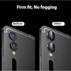 Resim CONSTRAIN (6147) SİYAH Metal Temperli Cam Lens Koruyucu-1 Galaxy Tab S9/S9 FE/Tab S9 Ultra/Tab S9 FE + Plus ile uyumlu 