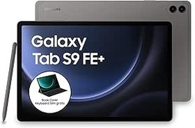 Resim Samsung Galaxy Tab S9 FE+ Android tablet, 31,5 cm / 12,4 inç ekran, 256 GB bellek, kalem (S kalem), uzun pil ömrü, WiFi, gri, 36 ay üretici garantisi dahil [Amazon'a özel] 