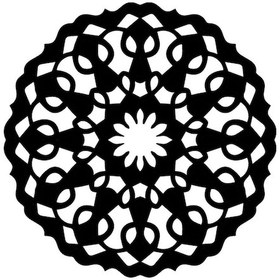 Resim Çiçek Deseni Oto-motor-laptop-duvar-dekor Tip 10 30 X 30 Cm 