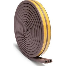Resim Owl Kapı Pencere Izolasyon Fitili Bandı Kahverengi Yapışkanlı 2X10= 20 M 