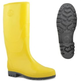 Resim Ulaş Çizme Sarı Uzun Konç No:45 