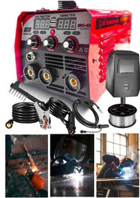 Resim STAXX POWER 3'ü 1 Arada MIG + İnverter Kaynak +TIG 3 Fonksiyonlu Gazsız Gazaltı Dijital Ekran + Kaynak Teli 