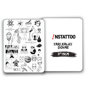 Resim (NRT) Nara - Yarı Kalıcı Dövme - 11x13CM 