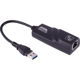 Resim USB 3.0 To Ethernet Çevirici Dönüştürücü Adaptör (Gigabit Destekli) 