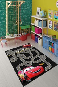 Resim ALAADDİN CARPET Makinede Yıkanabilir Kaymaz Taban Leke Tutmaz Bebek Çocuk Odası Halısı Çocuk Oyun Halısı - 120 X 180 