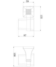 Resim Fontana - Rose Gold Cam Diş Fırçalığı, Diş Fırçalık Outlet - Fd-91301- Diğer 