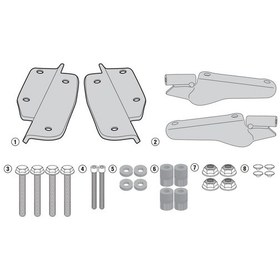 Resim Kappa Kr1144 Honda Crf1000 Afrıca Twın 16-17 Arka Çanta Taşıyıc N11.289 