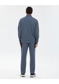 Resim Skechers M Performance Track Suit Erkek Gri Eşofman Takımı S241211-3998 