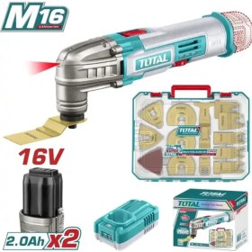 Resim Total Akülü Çok Amaçlı Kesici Raspalama ve Aksesuar Seti TOSLI241299E 