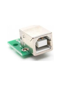 Resim Usb Type B Dişi Soket Breakout Board 2 54 MM Dıp Adaptör Konnektör 