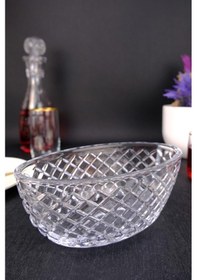 Resim Digithome Cam Gondol Şekerlik Ve Sunumluk Oval 21 Cm Sk.gnd.002 C1-1-288 