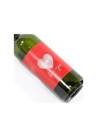 Resim Sevgililer Günü Konseptli Sosluk Siyah 500 Ml Akıtıcılı Love You Koyu Yeşil 