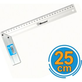 Resim Mercure Alüminyum L Gönye 25 cm 