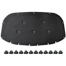 Resim Volkswagen Touareg 2011-2017 Arası Modeller Motor Kaput Keçesi Klipsli 7p6863831a 