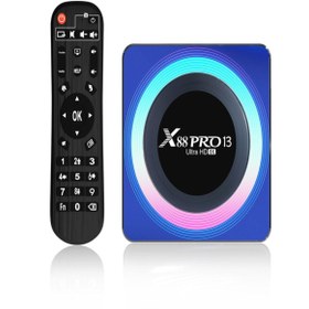 Resim x88pro Androıd 13 Sürüm 4 Gb Ram 64 Gb Rom Androıd Tv Box Son Sürüm 