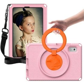 Resim Ebitda Lenovo M9 Eva+pc Tablet Koruma Korusu Kickstand El Taşıma Halkası Omuz Kayışı Arka Kapak 