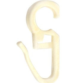 Resim Rustik Perde Klipsi 50 Adet Krem Rengi 