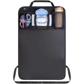 Resim Dancemonkey Araba Koltuk Arkası Saklama Çantası Oxford Kumaş, Anti-kick Mat 