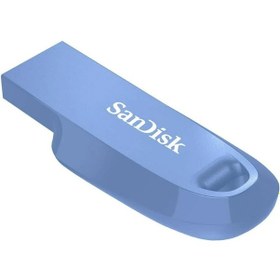 Resim Sandisk Ultra Curve 128gb Usb 3.2 Gen 1 Flash Bellek Navy Blue Sd 