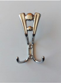 Resim Dekor Sümbül Portmanto Askı Krom 