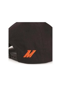 Resim Mishimoto Snapback Düz Şapka Siyah - Turuncu 