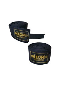 Resim Kogam Leon Elastik Boks, Kick Boks Ve Muay Thai Bandajı 7 Metre Siyah 