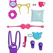 Resim Barbie'nin Moda Aksesuarları Paketi Sırt Çantalı HJT29 