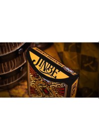 Resim Card Mafia One Piece Jinbe Premium Oyun Kağıdı Limited Edition Koleksiyonluk İskambil Kartları 