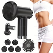 Resim Mornwell Taşınabilir Cellulite Masaj Aleti - USB ile Şarj Edilebilir, Vücut Şekillendirme İçin 6 Ayarlı Ayarlar, 5 Ayrılabilir Masaj Başlıkları ve Yüksek Kapasiteli Bataryayla Birlikte Gelir. Tüm Vücut Masajları İçin İdeal, Kişisel Bakım İçin Harika 