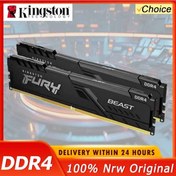 Resim Kingston Fury Beast Ddr4 Bellek Modülü 8 Gb 16 Gb 32 Gb 3200 Mhz 3600 Mhz 1pcs 8gb 3600mhz Diğer 