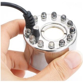 Resim 12 Ledli Nem Nozülü Soğuk Buhar 24v Işıklı Adaptör Hariç 