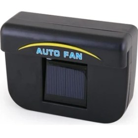 Resim Aesco Auto Fan Güneş Enerjisiyle Çalışan Araç Içi Soğutucu 